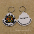 Custom Shape Rubber Soft PVC Keyring for Promotion Event